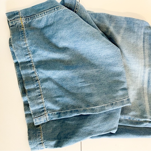 Anthropologie | PILCRO & LETTERPRESS Blue Demin Wide Legged Jeans - Picture 16 of 16